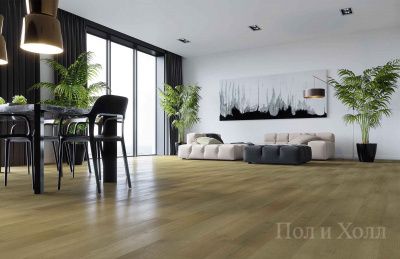 Кварцевый ламинат Refloor Home Expert Natural Дуб Янтарный пляж градиент 0-002